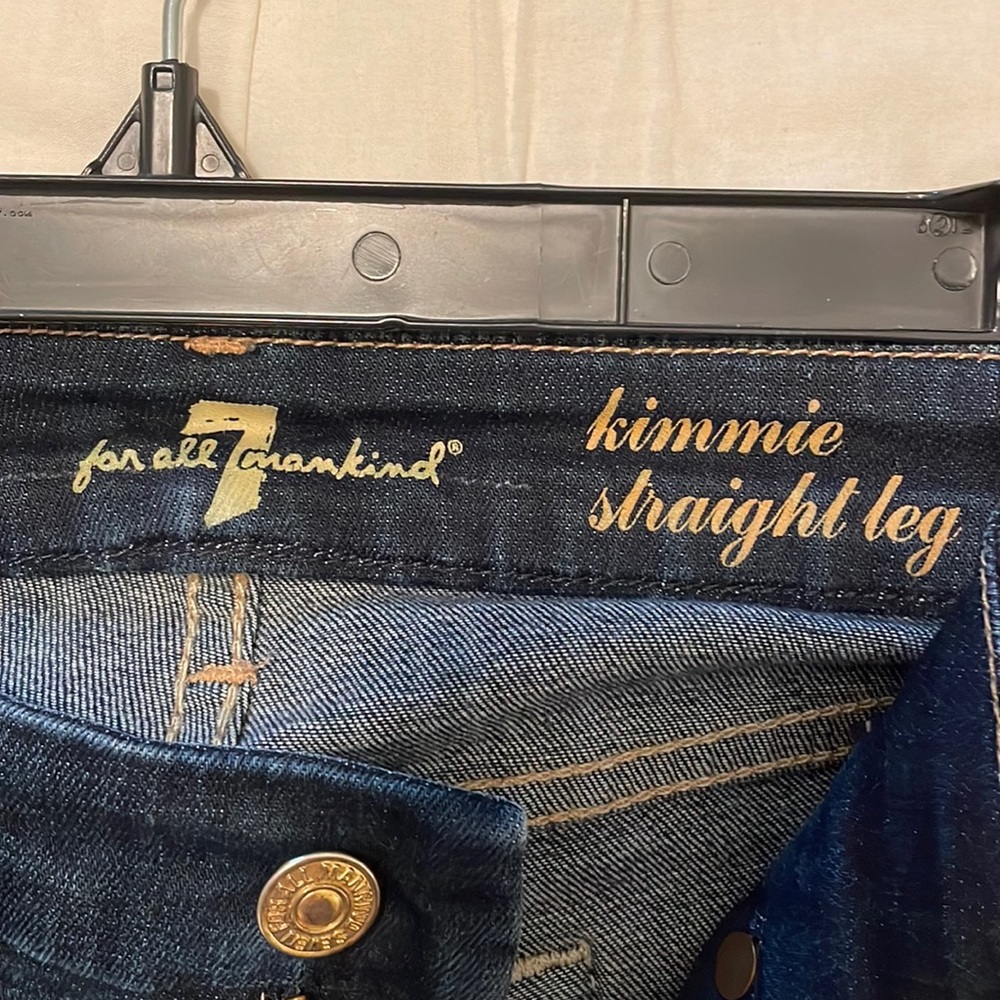 7 For all Mankind - women’s jeans - Kinmie straight Leg - size 24
